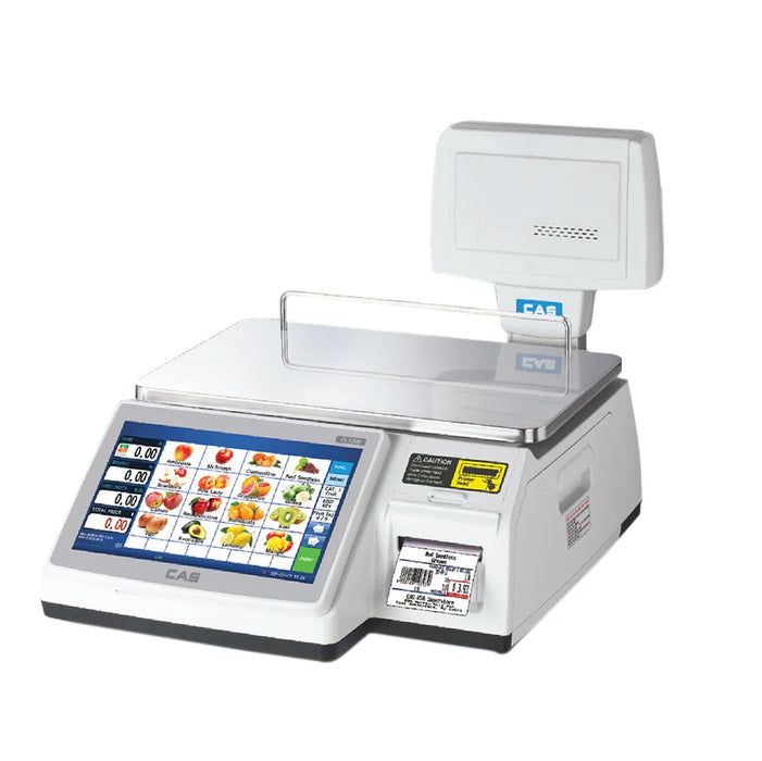 CAS CL7200U Touch Screen Label Printing Scale