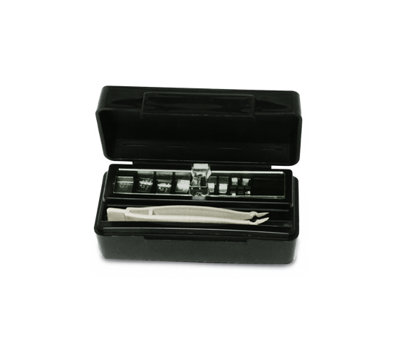 ASTM Class 0-4 Precision Laboratory Metric Sets - 500 mg