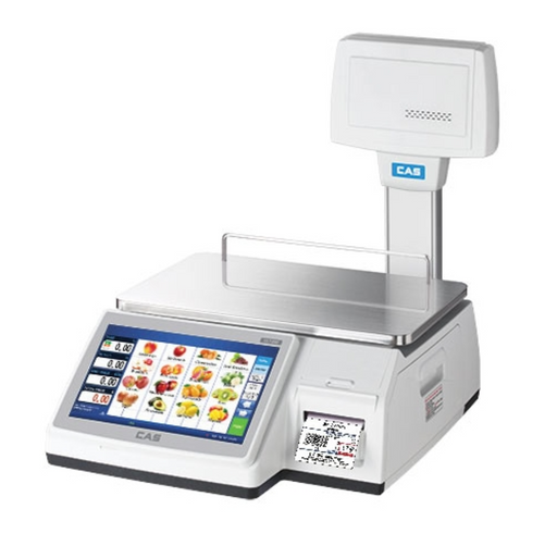 CAS CL7200 Touch Screen Label Printing Scale - Discount Scale