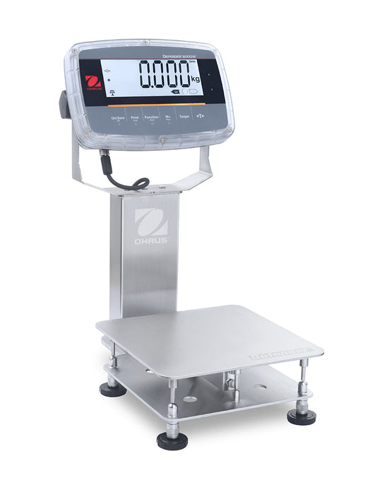 Ohaus Defender 6000 Washdown Bench Scale - Plastic Indicator (i-D61PW)