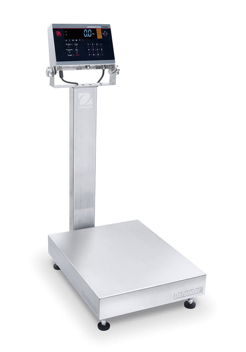 Ohaus Defender 6000 Washdown Bench Scale - Metal Indicator (i-D61XW)