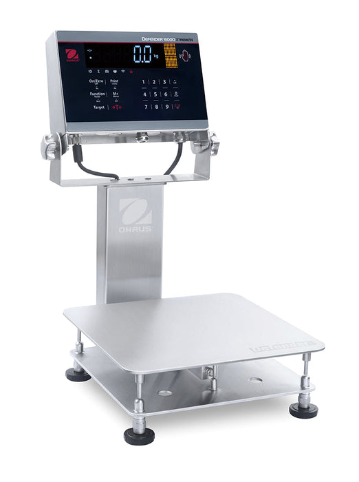 Ohaus Defender 6000 Washdown Bench Scale - Metal Indicator (i-D61XW)
