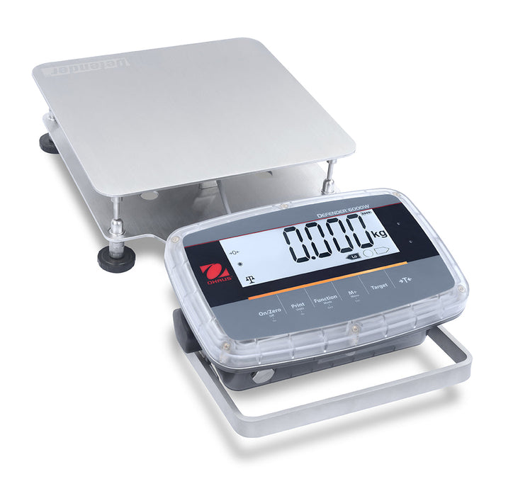 Ohaus Defender 6000 Washdown Bench Scale - Plastic Indicator (i-D61PW)