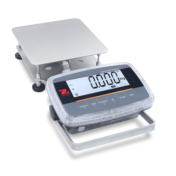 Ohaus Defender 6000 Washdown Bench Scale - Plastic Indicator (i-D61PW)