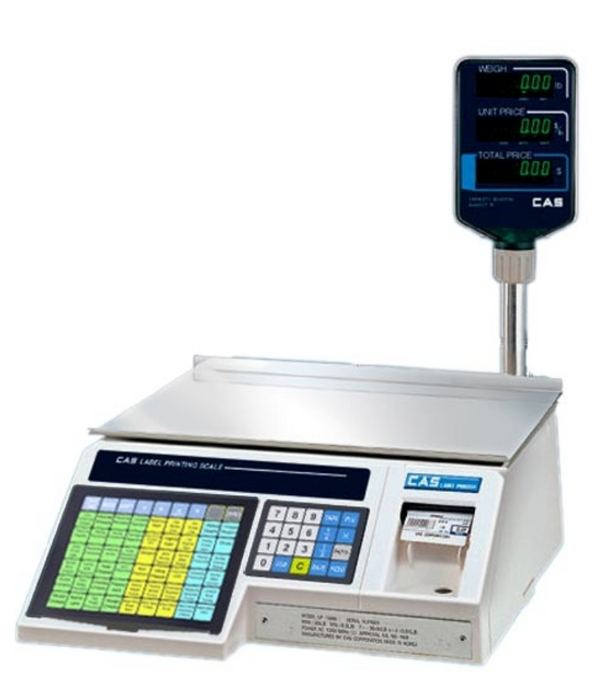 CAS LP1000N Label Printing Scale - Discount Scale