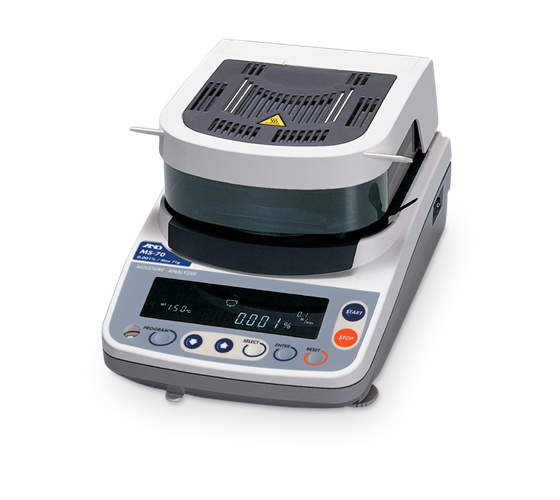 A&D Weighing MS/MX/MF/ML Series Moisture Analyzer