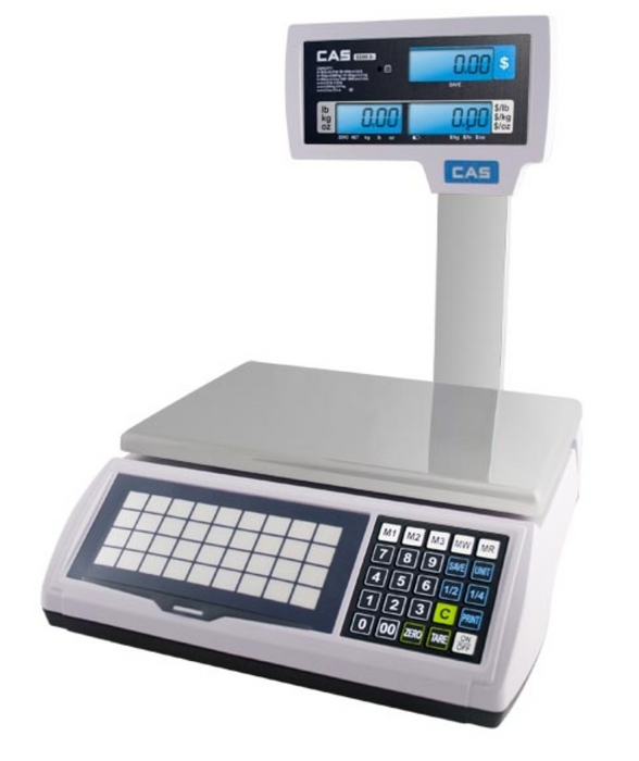 CAS S-2000 Jr Price Computing Scale - Discount Scale