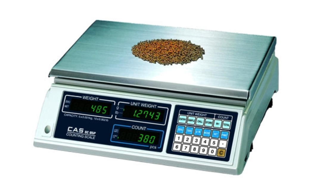 CAS SC Series Counting Scale — Custom Scale